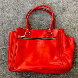Faux Leather Tote Bag